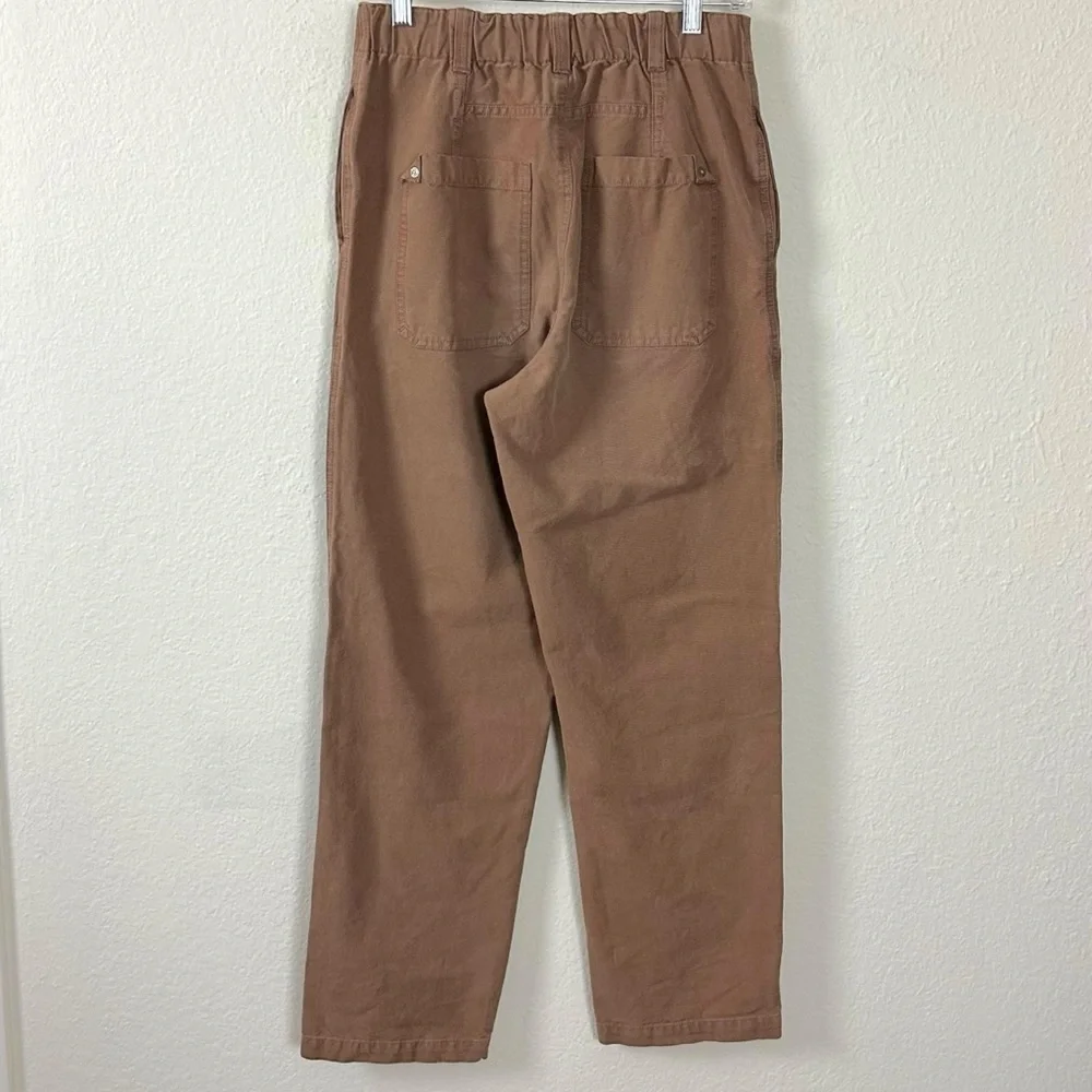 Free People Hayden Pull On Pants in Brownie Size XS NEW Cargo Bohemian Neutral